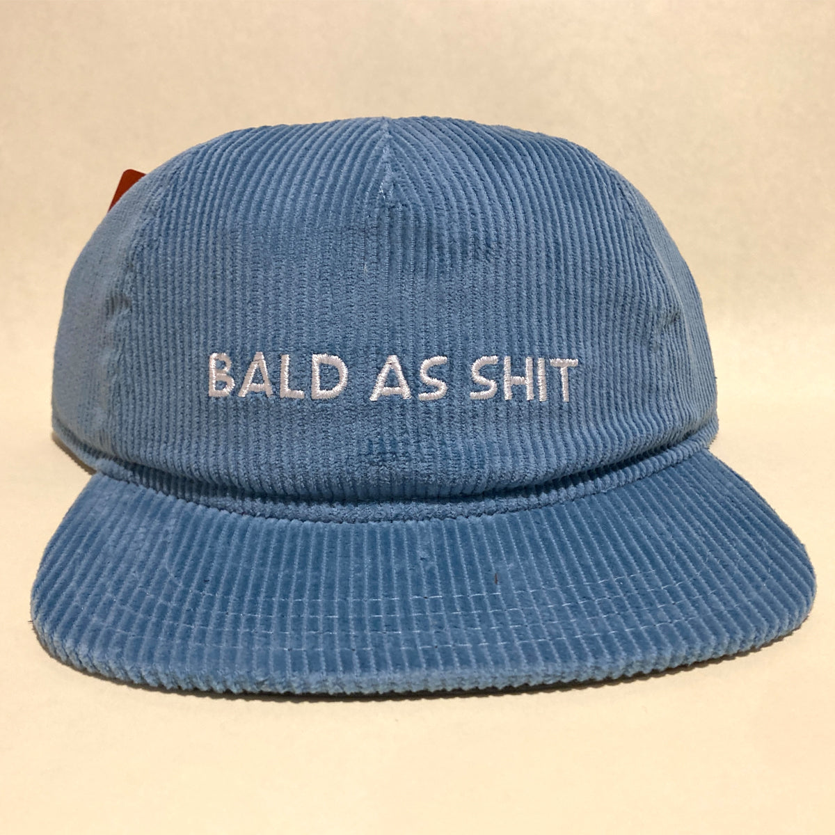 Powder Blue Corduroy Bald as Shit Hat