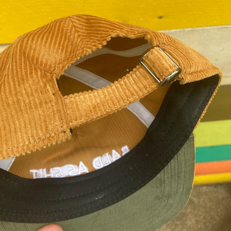 Brown Corduroy Bald as Shit Hat