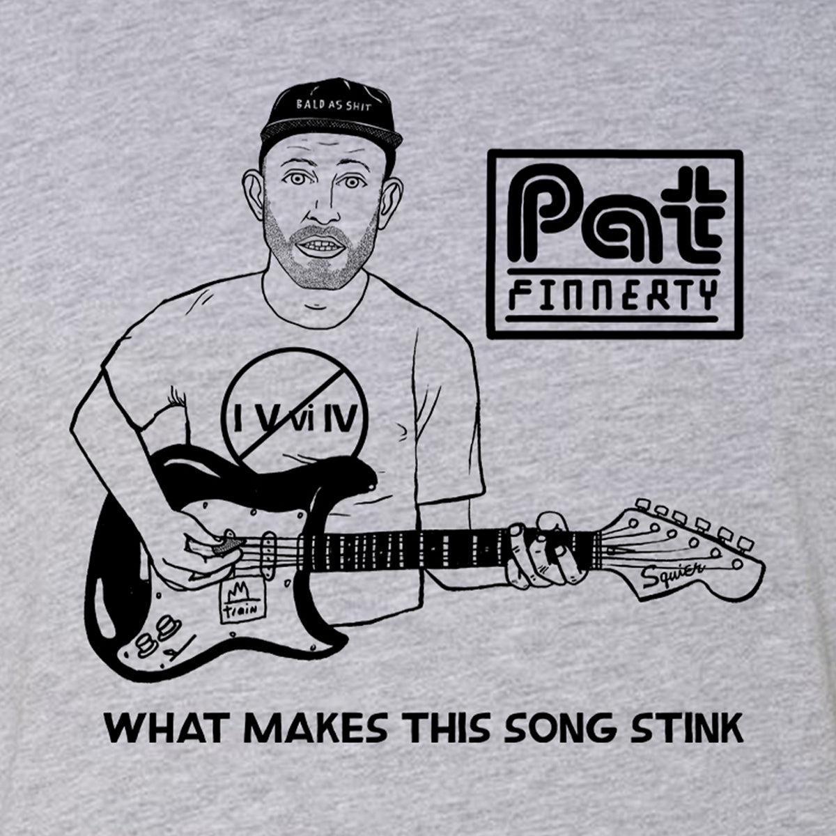 Heather Grey Pat Finnerty T-Shirt