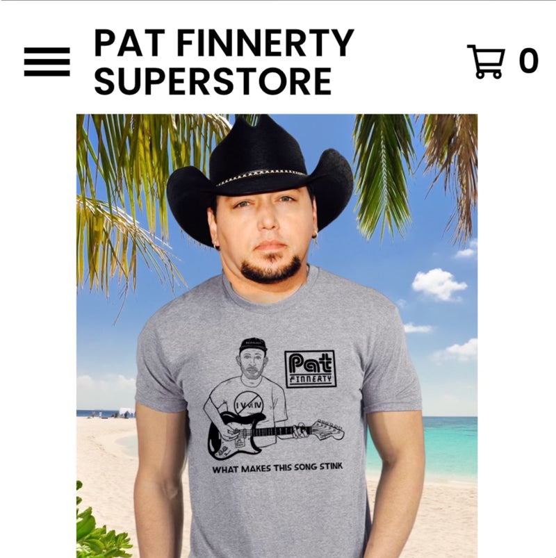 Heather Grey Pat Finnerty T-Shirt